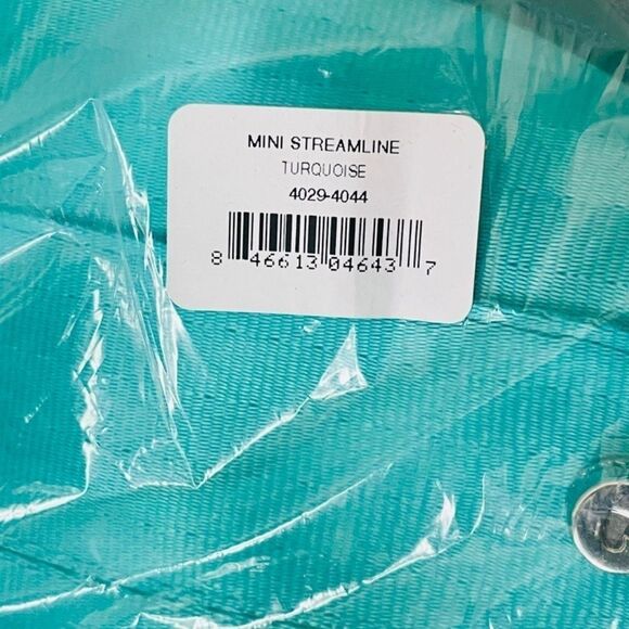 NEW Harveys Mini Streamline Turquoise Handbag - Picture 9 of 16